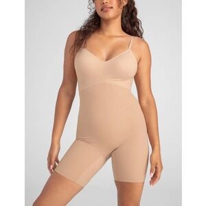 Honeylove Women's‎ Sand Low Back Shapewear Bodysuit Size XL